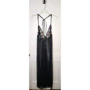 Sz 3X (20-22) Savage X Fenty Free Spirit Floral Embroidered Night Slip Rihanna